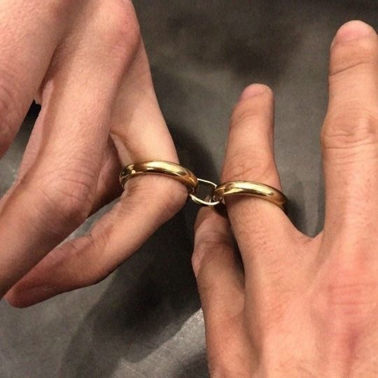 holding hands, vintage, tan and rings