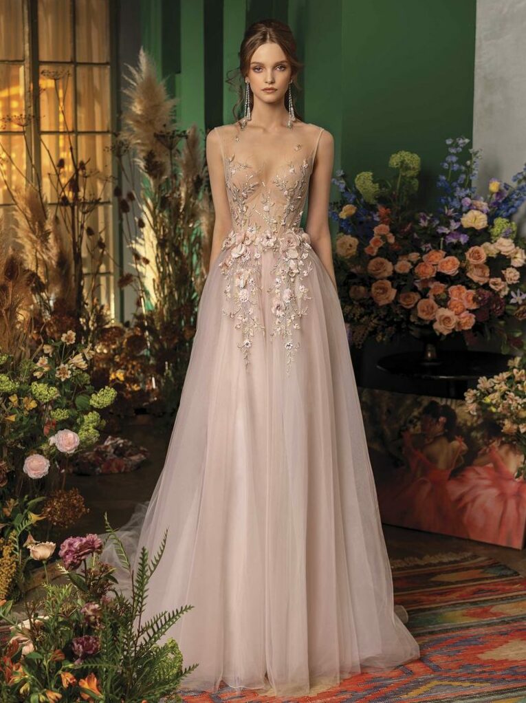 papilio, gown, Couture and wedding dress