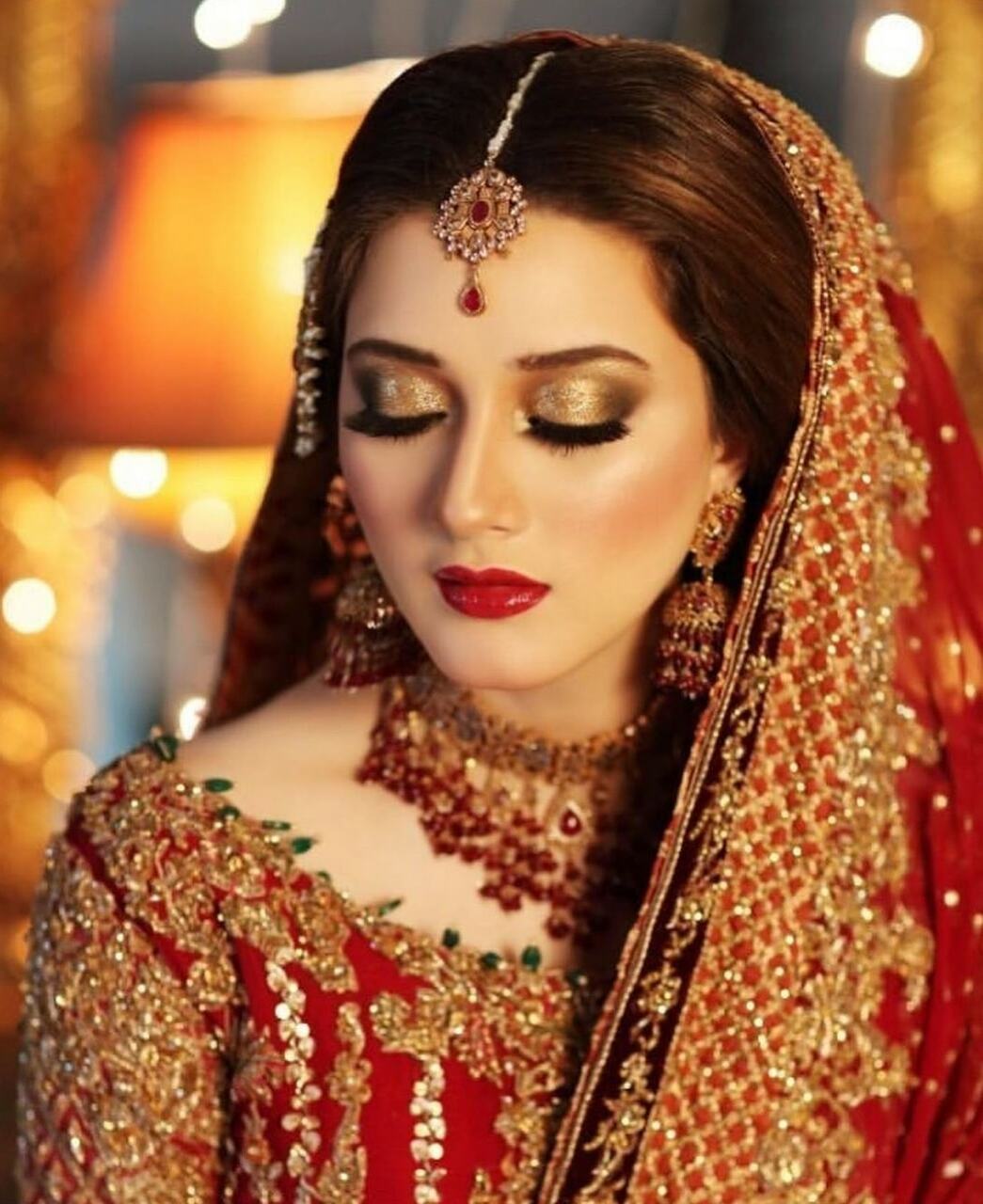 bridal, beauty, beautiful and pakistani bride