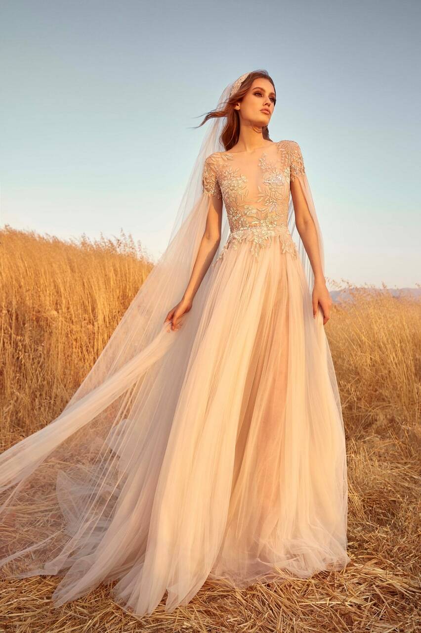 gown, dress, haute couture and Zuhair Murad