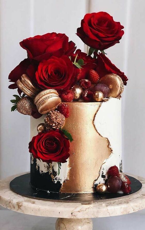 decoration, roses, cakes and pink
