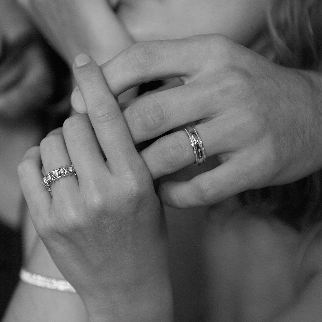 husband, wife, love and rings