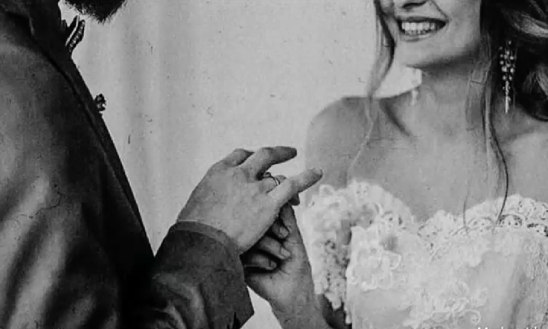 couple, love, black and white and hands
