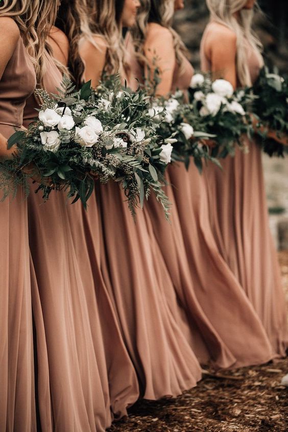 whiteflowers, pinkdress, blonde and congrats