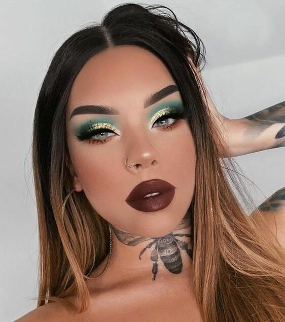 belleza, brunette, estética and celebrity