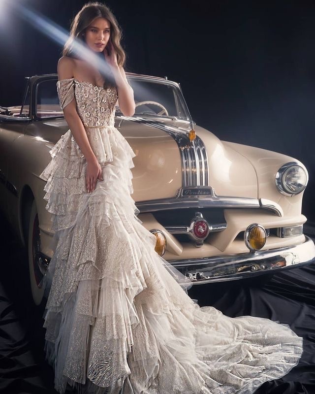 white, bride, dress and chic