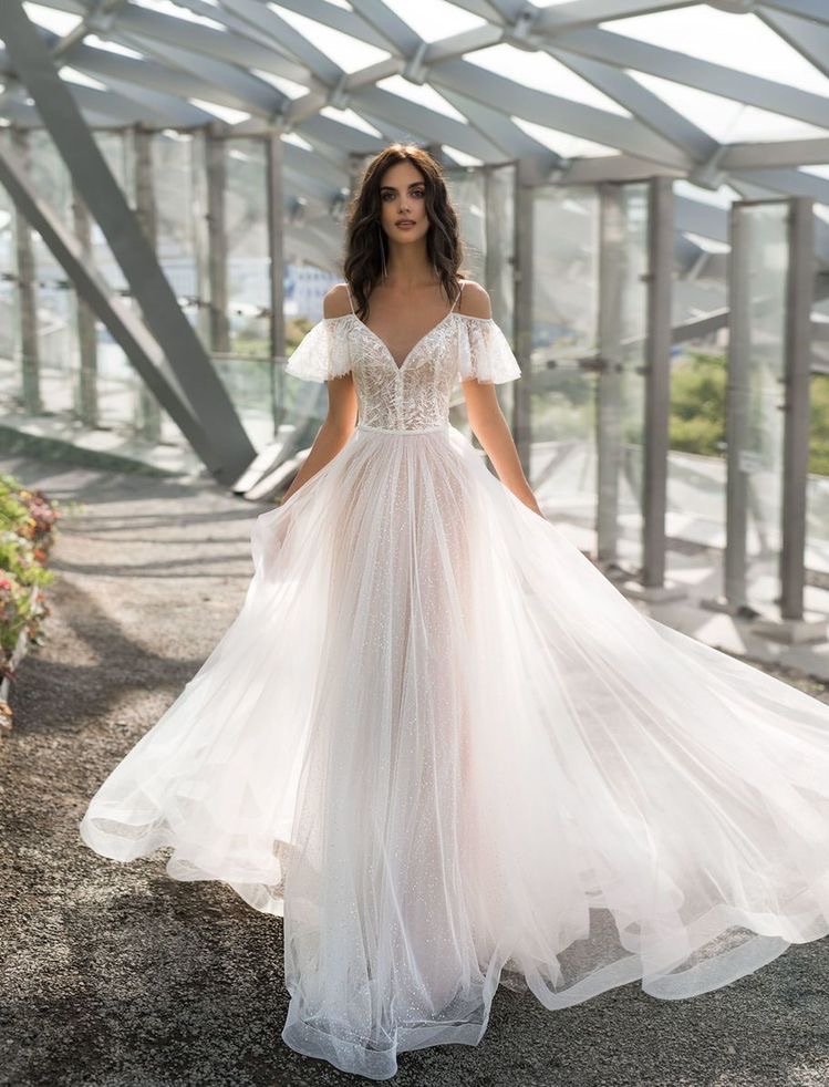 dress, chic, bride and gorgeous