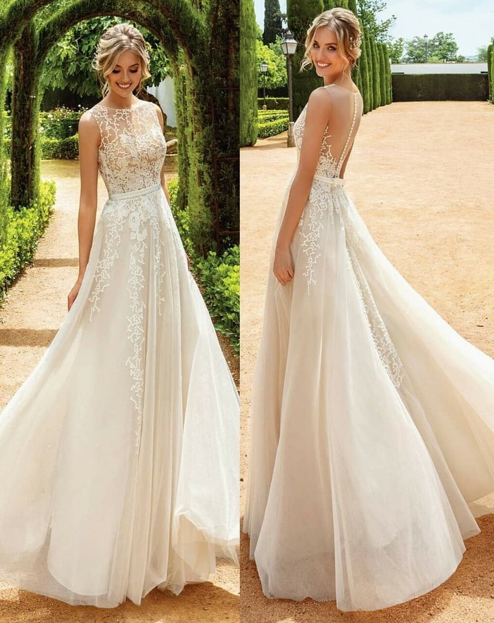 wedding dress, women dress, women and dress