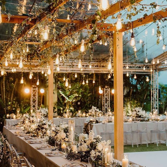 string of lights, lights, wedding cake and @weddingdayready