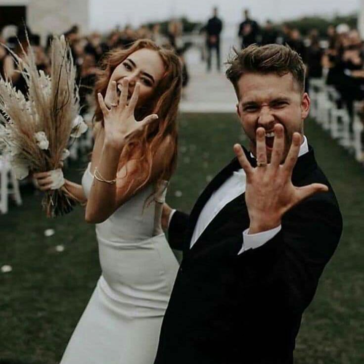 wedding inspirations, husband, bride and wedding goals