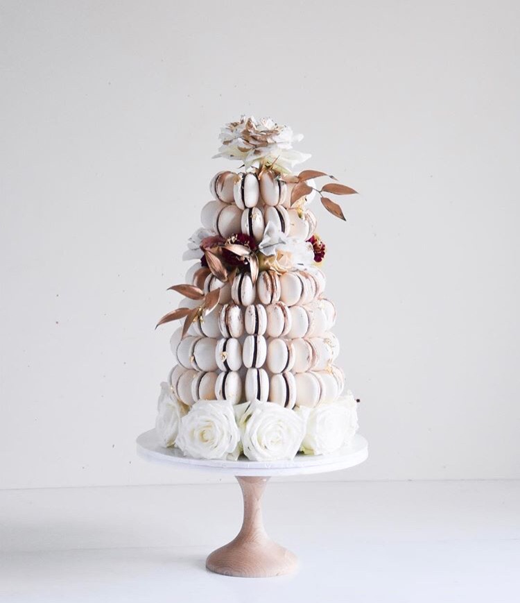 ‎macarons, cake, dessert and food