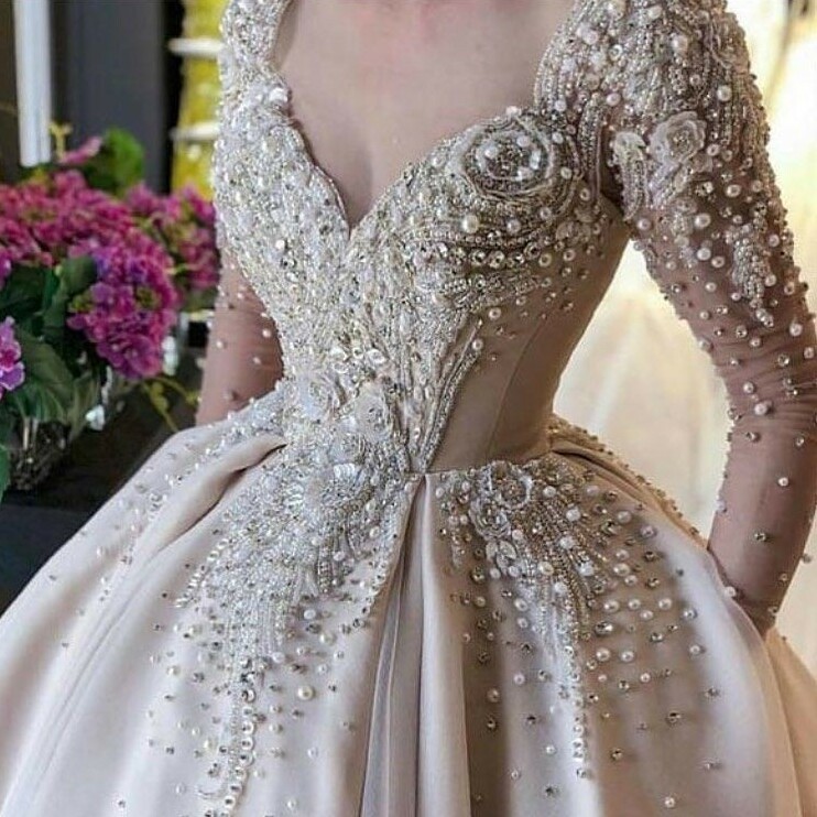 dress, clothes, bridal and fashion