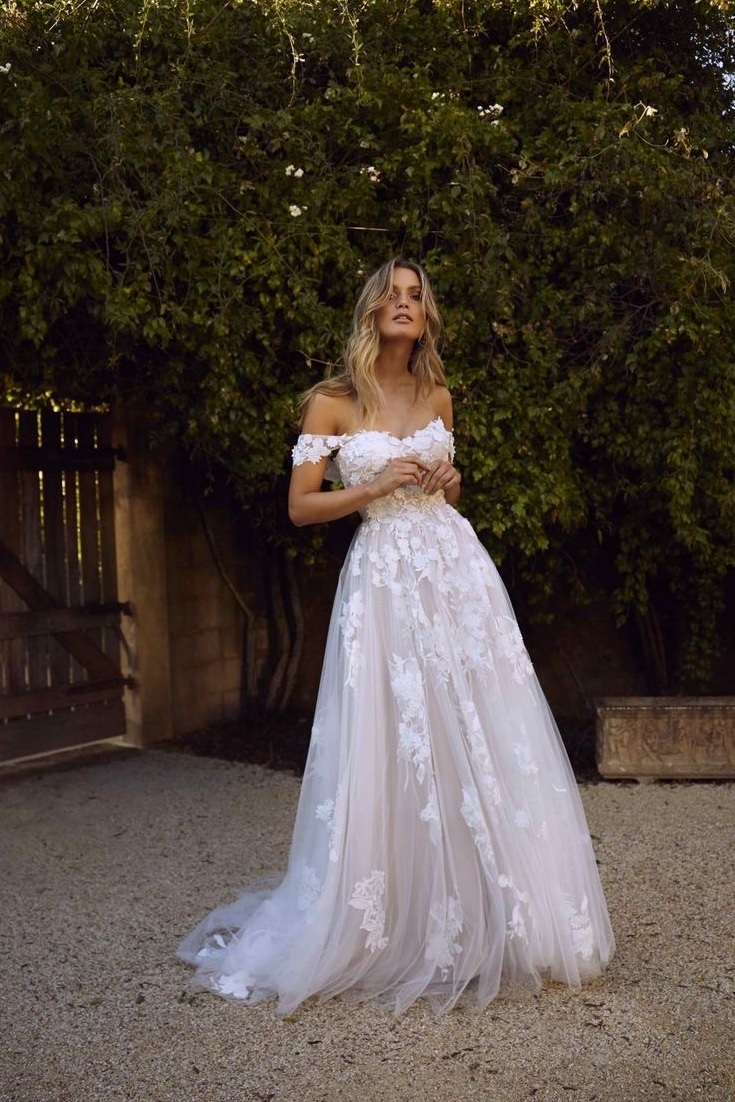 white, dress, look and bride