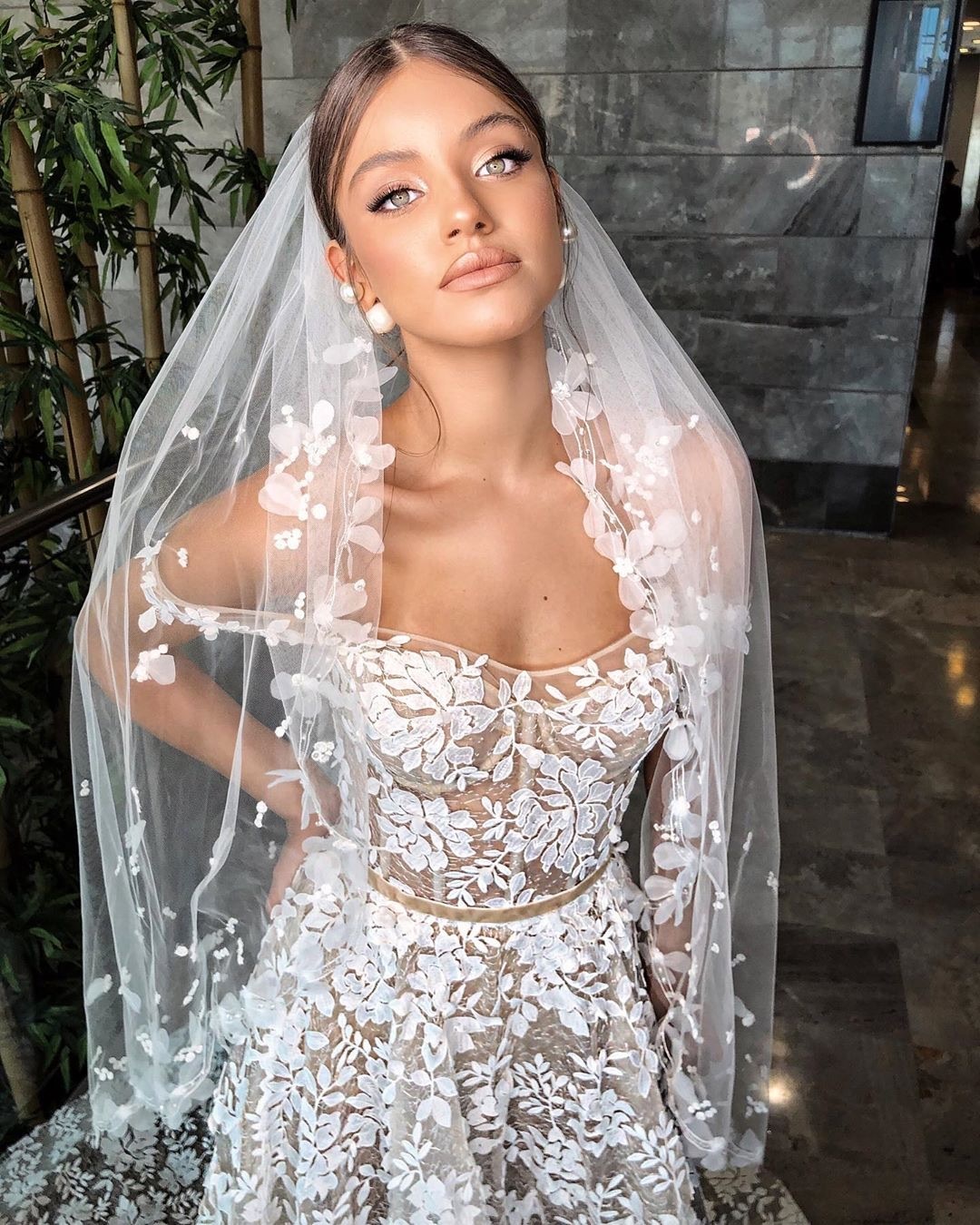 make up, amazing, dress and bride