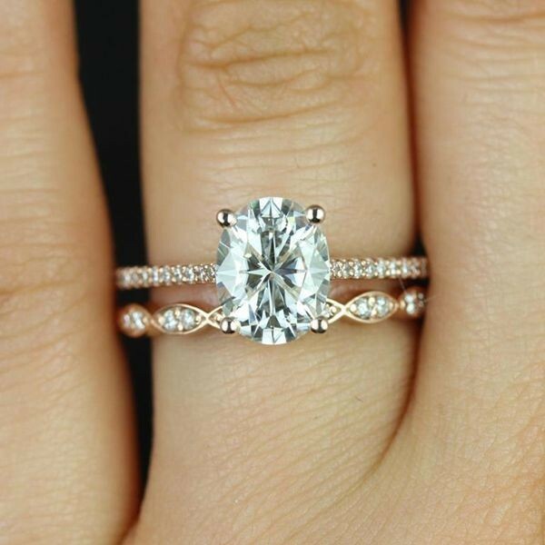 double, spousal, diamond and diamond ring