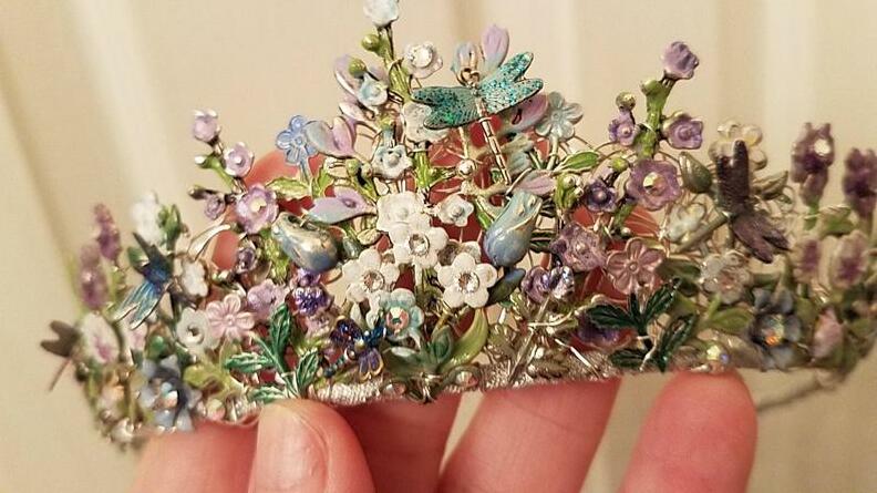 fantasy, tiara and crown