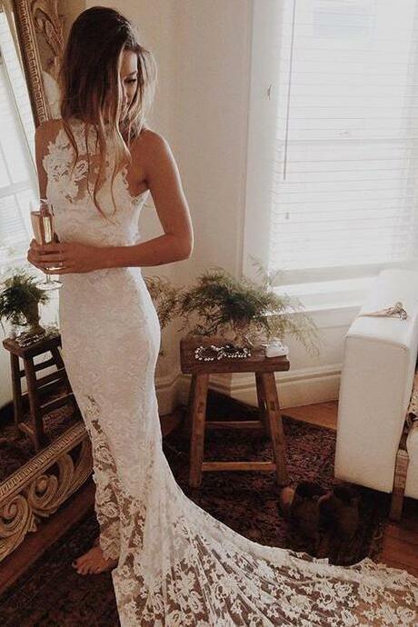 pfw0260, princess, backless wedding gowns and lace mermaid