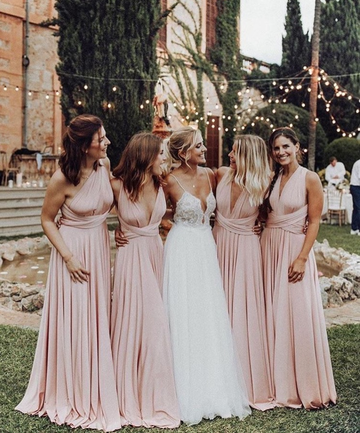 wedding dress, dress, bridesmaid and friendship