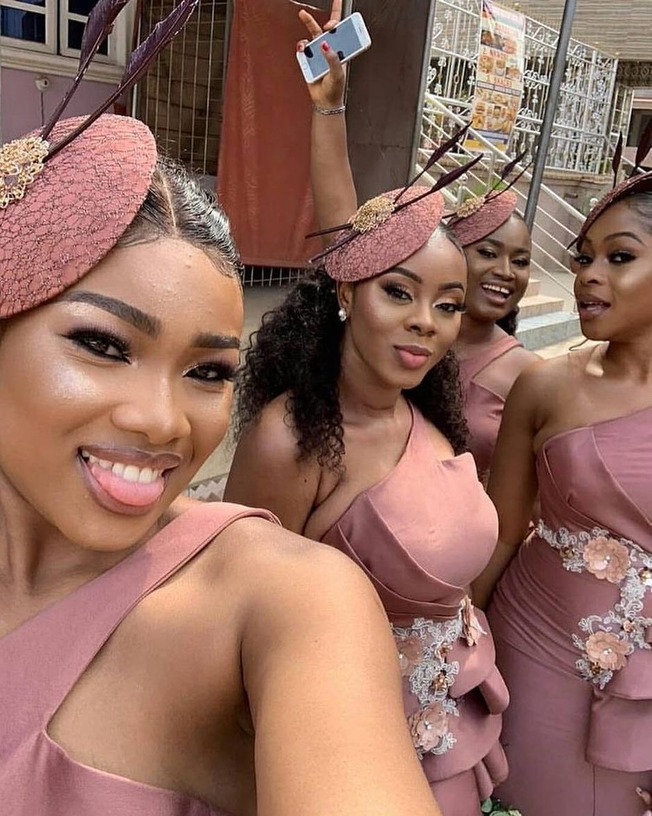 bride, pink, peach and goals