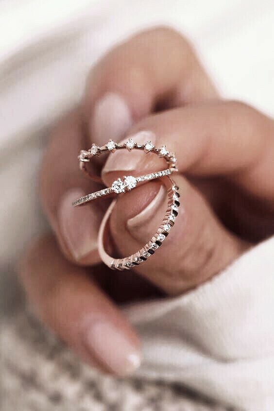 style, diamonds, nails and sparkle