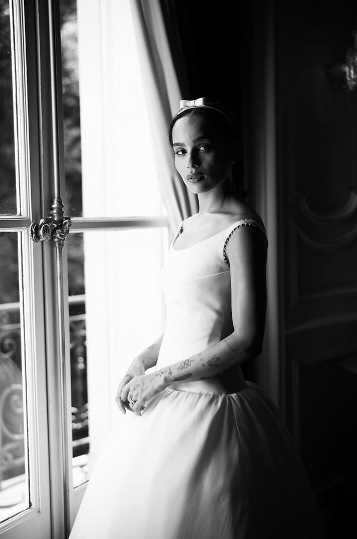 dress, tattoo's, zoe kravitz and shooting
