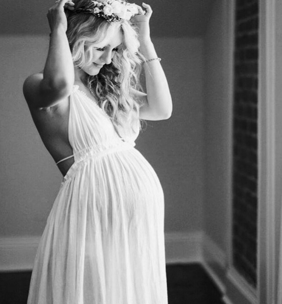 double, weddingdress, bride and girl