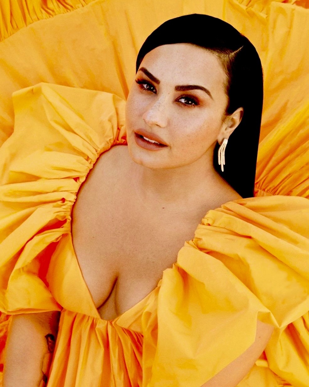 tumblr, hair, demi lovato and brunette