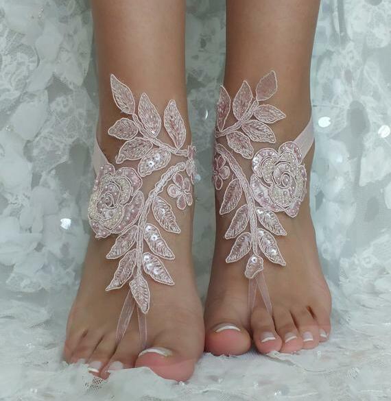 bohemian, beach shoes, bridesmaid gifts and bridal sandals