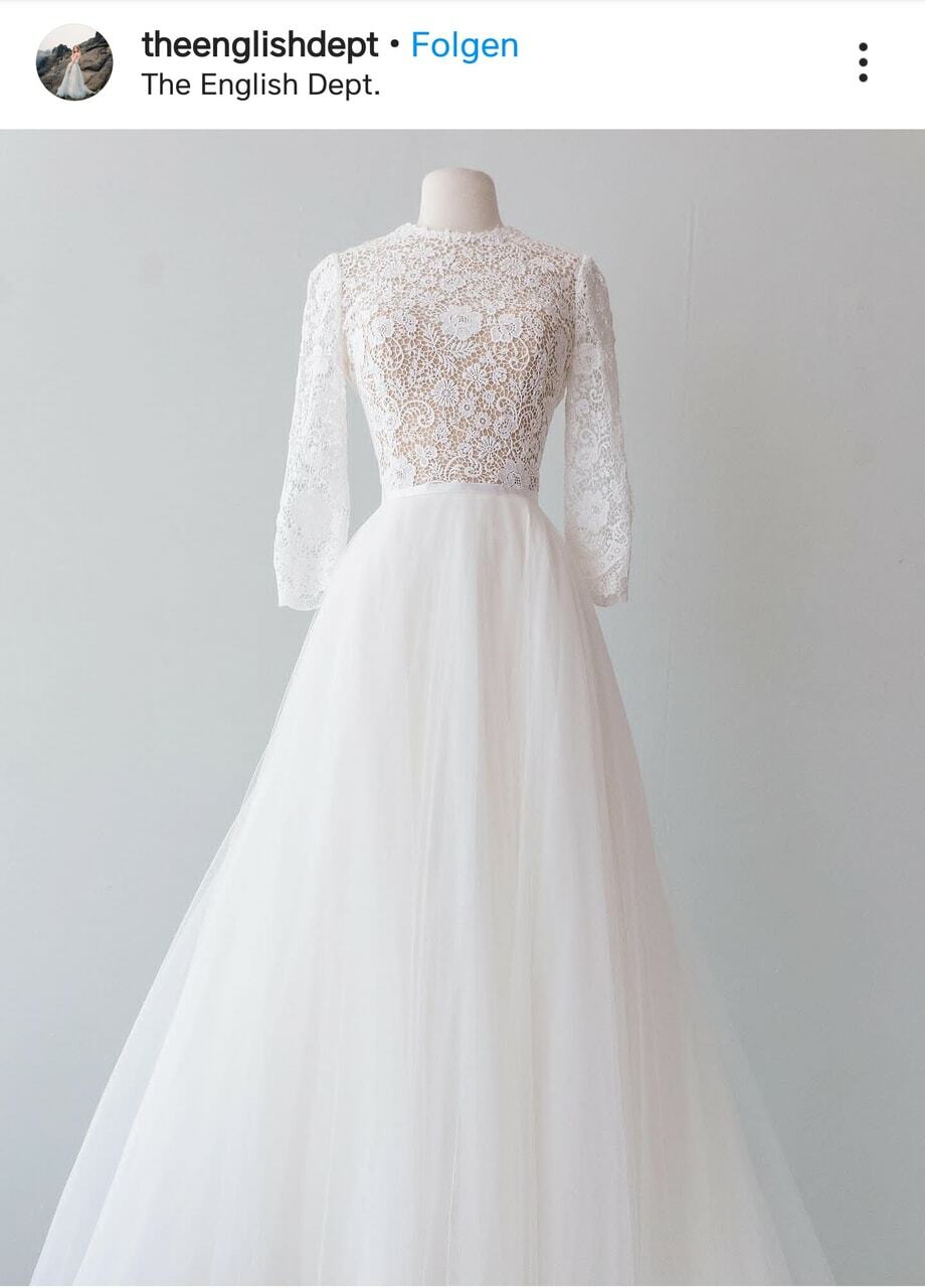 flowers, embroidery, gown and white