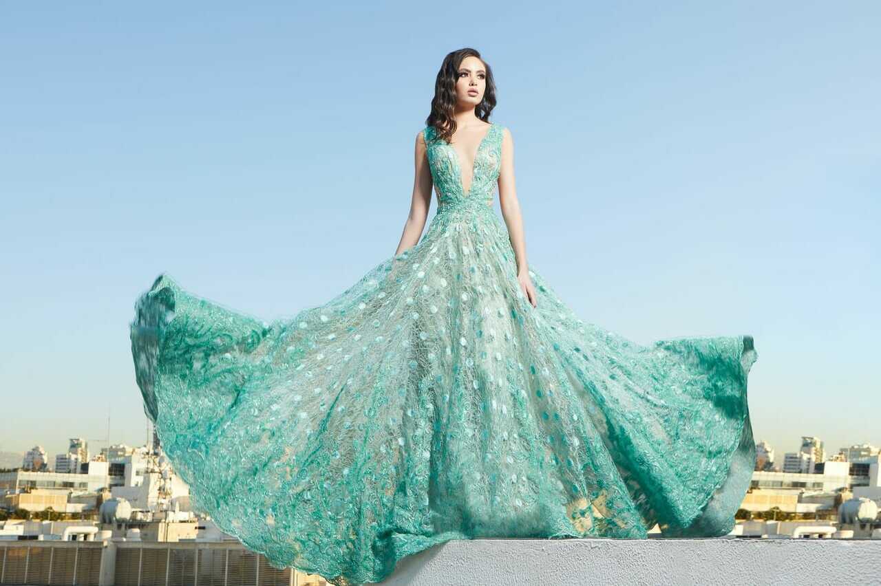 beautiful, fashion, dress and haute couture