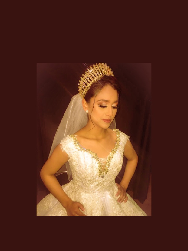 makeup, beautiful dress, dresses and maquillaje de novia