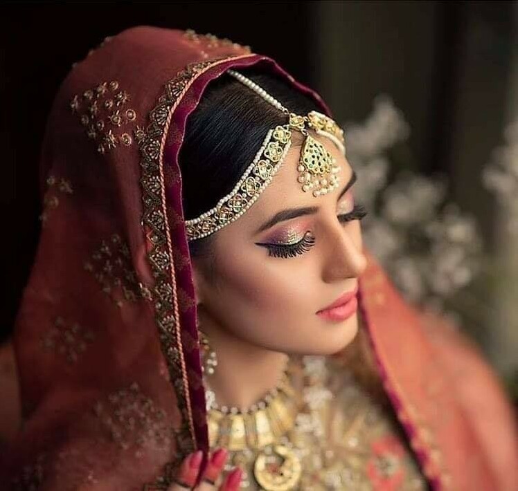 style, makeup, dress and dulhan