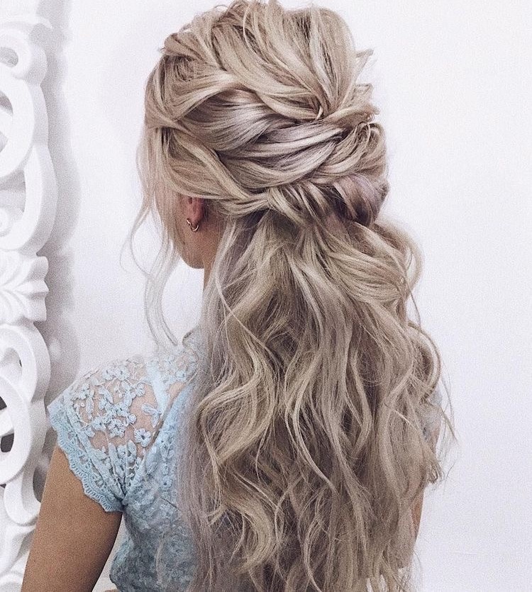 curls, updo and wedding hair