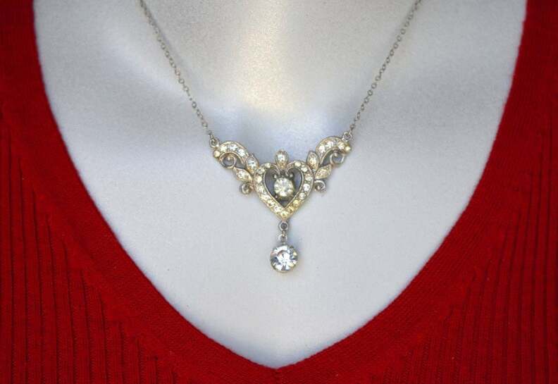 for the bride, highclasshighway, deco rhinestone and century vintage