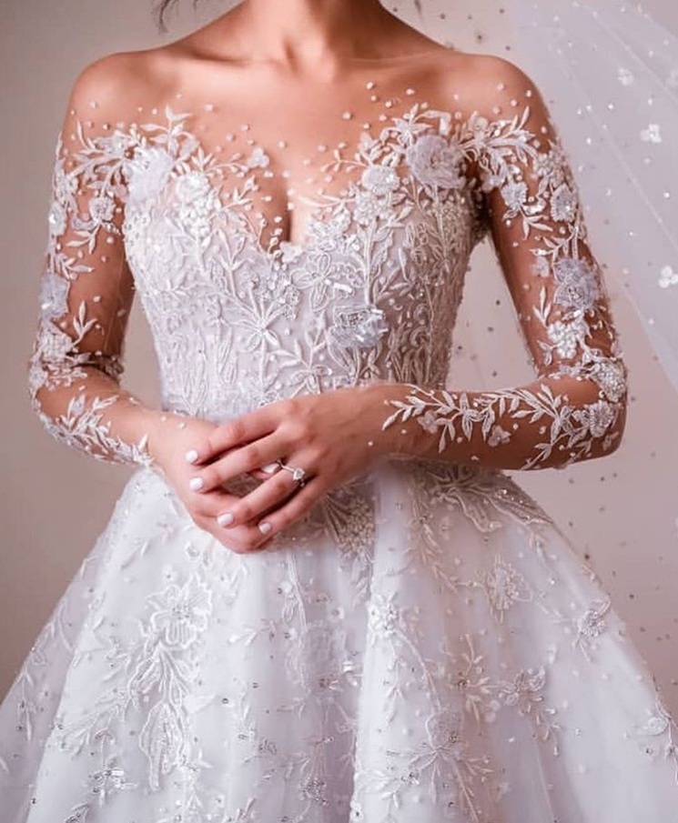 romanticstyle, fashionable, dress and bridallook