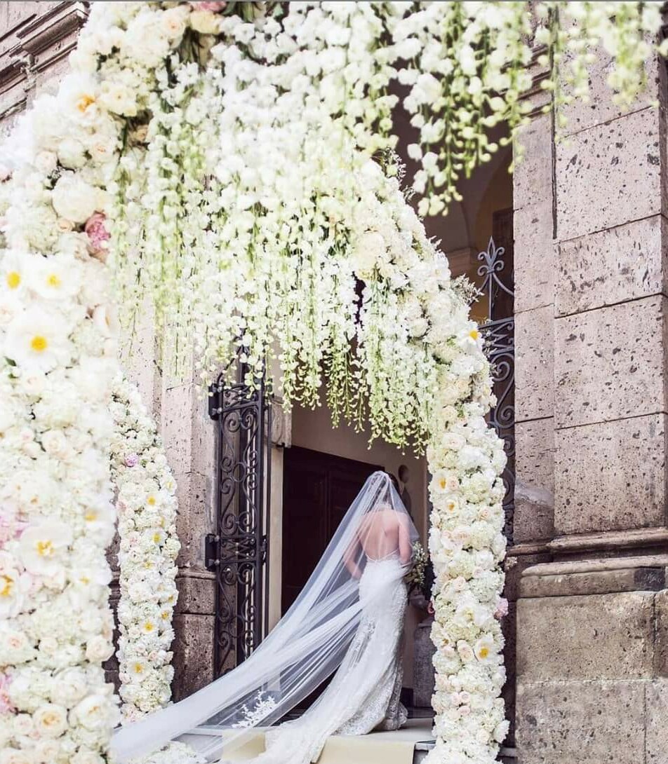 dress, florals and white