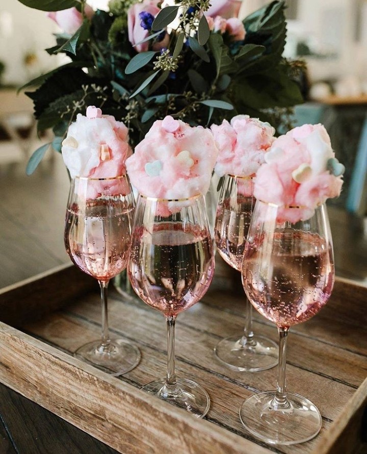 luxury, pink, food and cotton candy