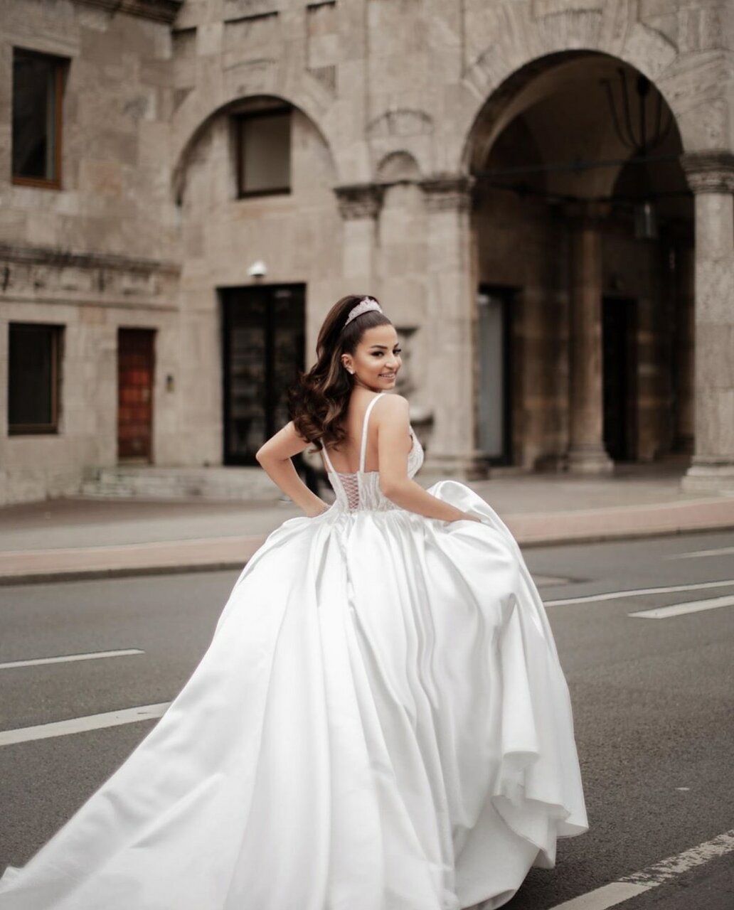 girl, wedding dress, fashion and bride