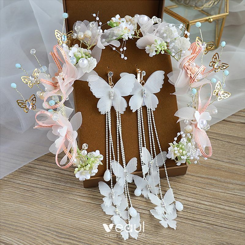 wedding accessories, silk flower, bridal hair accessories and flower fairy accessories