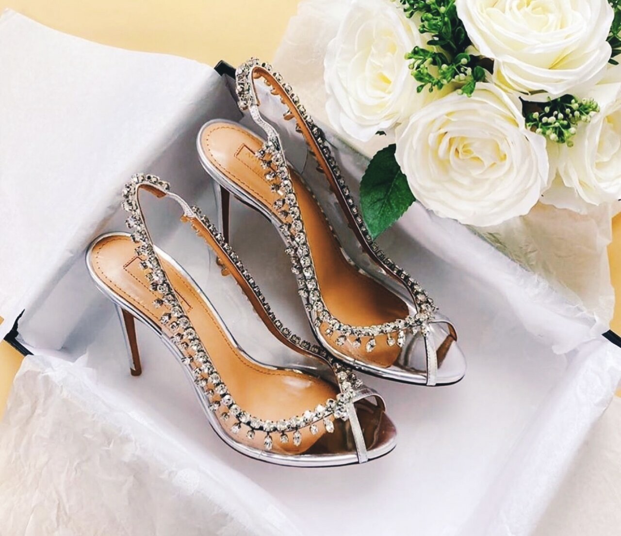 day, aquazzura, wedding day and wedding shoes
