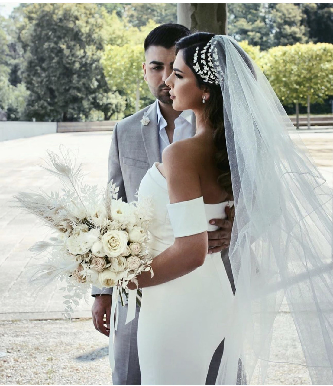 love, flowers, mariage and white
