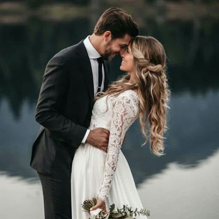 bride, groom, wedding inspirations and wedding goals