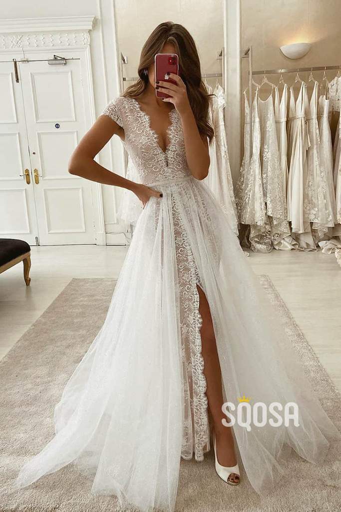 fashion, weddings, beach wedding and bohemian wedding dress