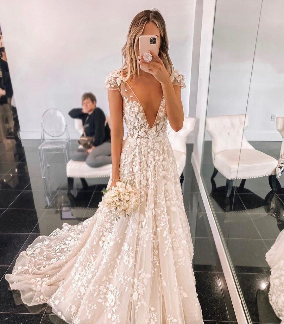 dress, beautiful, wedding dress and bride