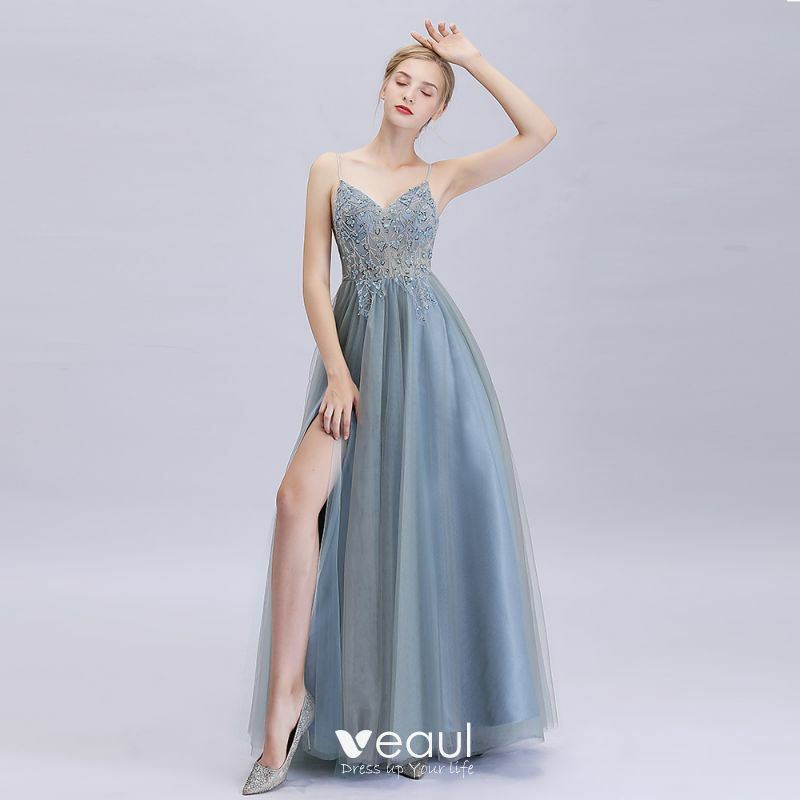girl, bridal, bridal gown and ocean blue dress