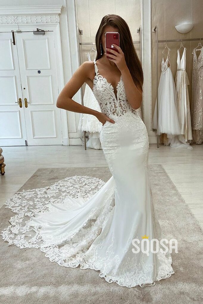 mermaid wedding dress, bridal dress, wedding dress and dress