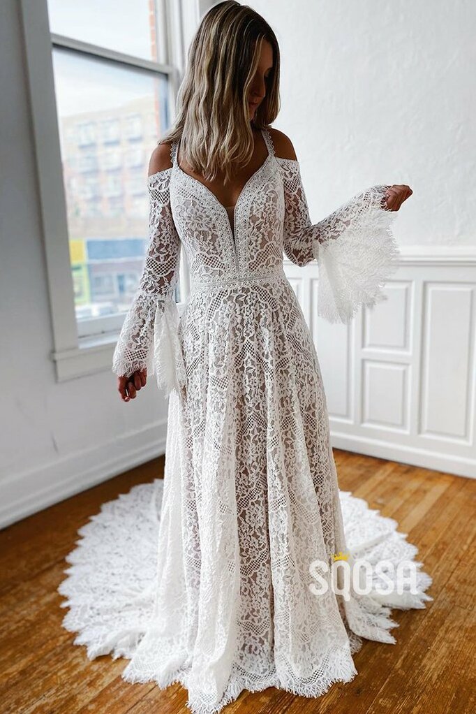 fashion, wedding gown, weddings and lace