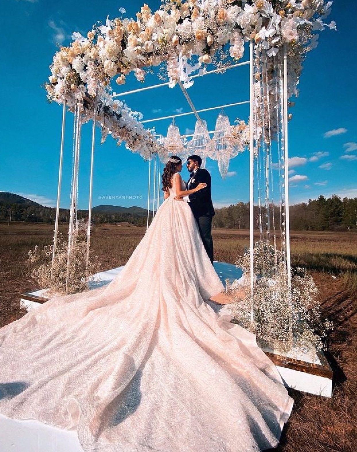 princess, bride, fashion and weddingdress