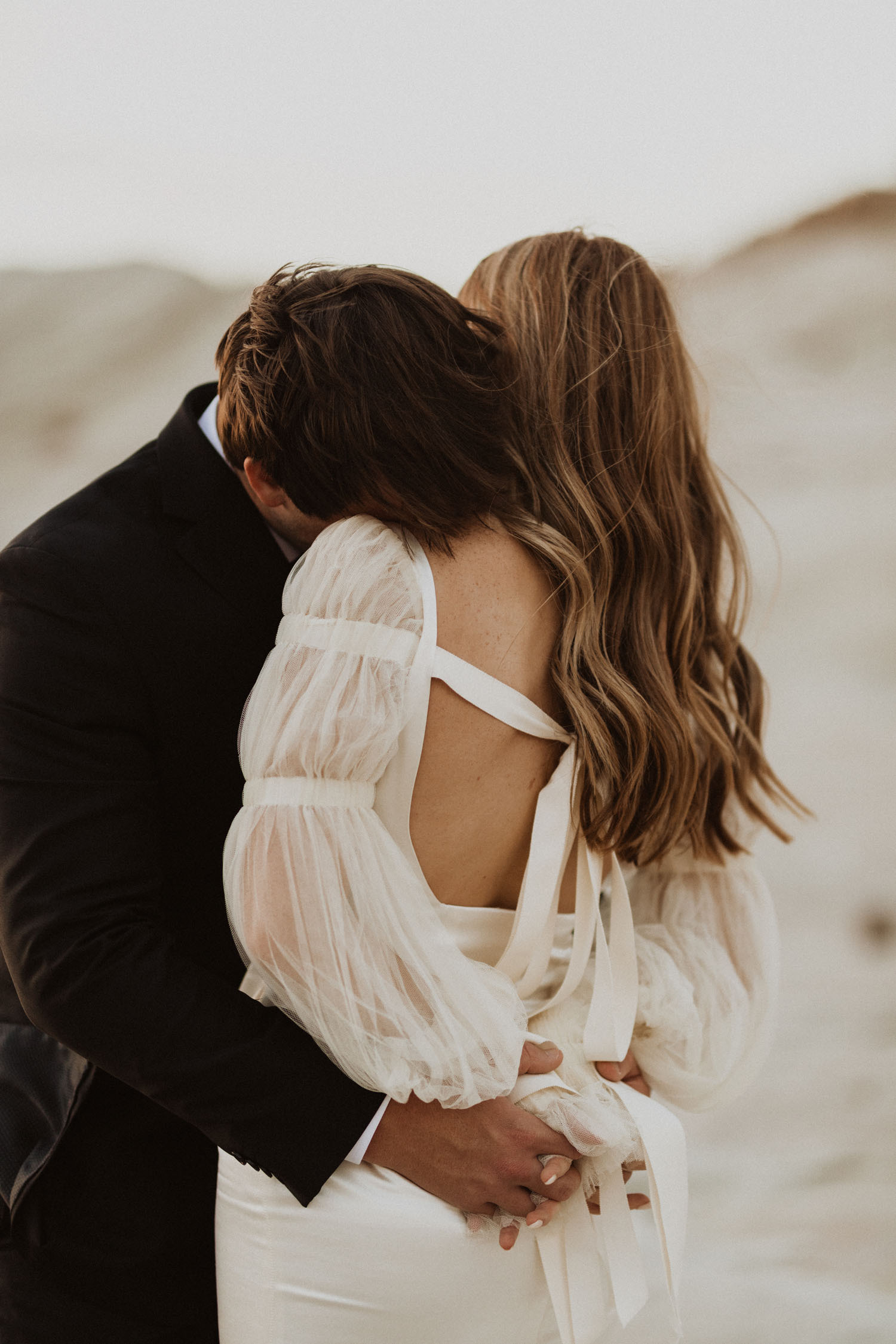 kiss, hug and love