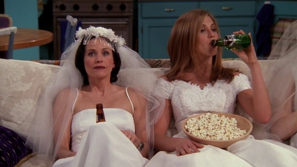 monica geller, Courteney Cox, 1998 and rachel green